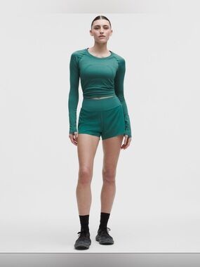 Lululemon Speed Up High-Rise Short
4" (updated)  Deep Marina (M) Brand New.